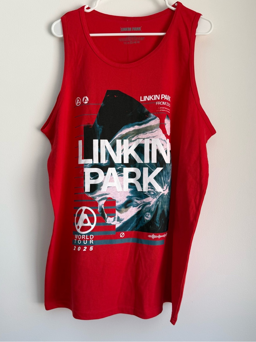 Linkin Park Red Tank Top Size XL
